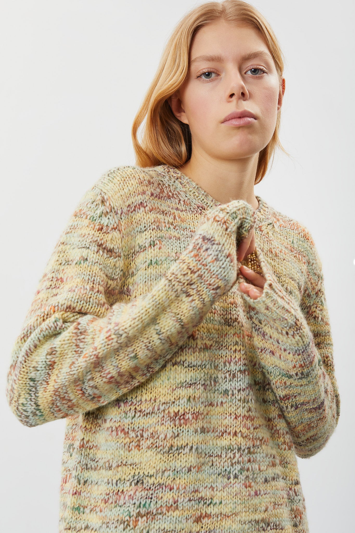 nué notes Vinny Pullover - Yellow Rainbow PULLOVERS 032 Multi Yellow